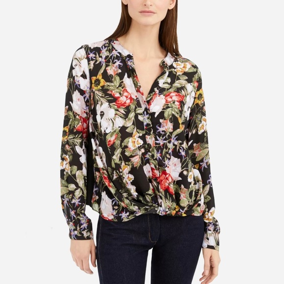 INC International Concepts Tops - 🌸New🌸 Women’s Roll Up Sleeves Blouse Top L INC